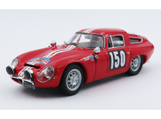 ALFA ROMEO Giulia Tz №150 Tour De France (1964) Jean Rolland - Gabriel Augias, Red