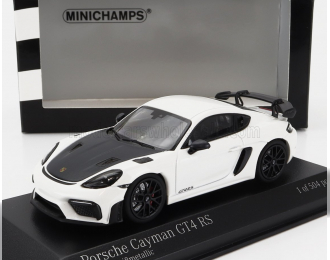 PORSCHE 718 (982) Cayman Gt4 Rs Coupe (2021) - Black Wheels, White