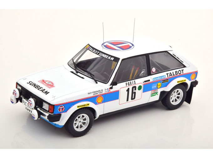 TALBOT Sunbeam Lotus #16 Rally Monte Carlo Frequelin/Todt (1981)