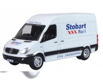 MERCEDES-BENZ Sprinter Van Stobart Rail (2013), white