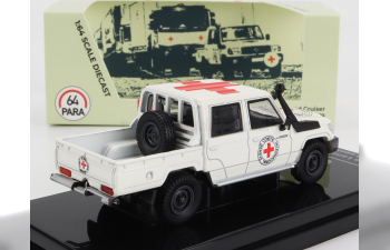 TOYOTA Land Cruiser Lc79 Double Cab Pick-up Red Cross Croce Rossa Comite International Geneve Lhd (2014), White Red