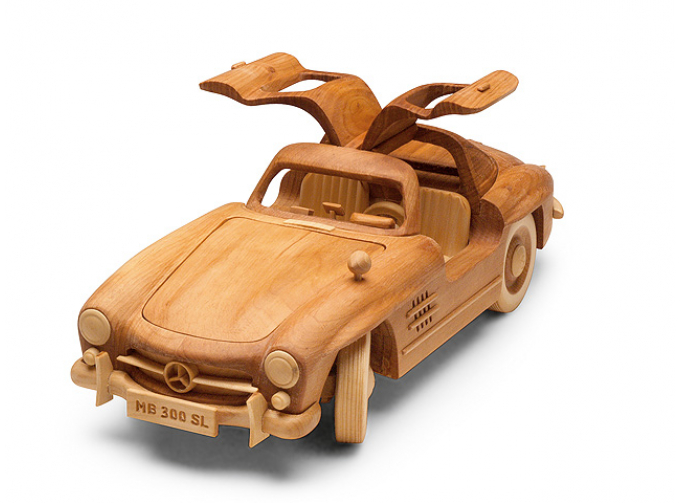 MERCEDES-BENZ 300 SL COUPE WOOD