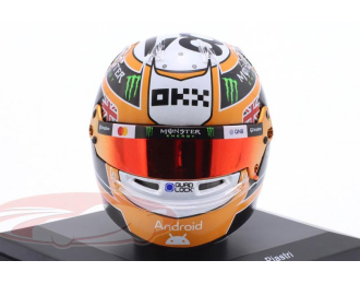 MINI HELMET Oscar Piastri McLaren Formula 1 Team #81 3rd Monaco GP Formula 1 (2025)