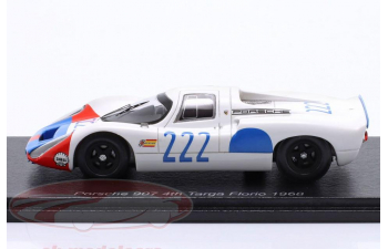 PORSCHE 907 №222 4th Targa Florio Hans Herrmann, Jochen Neerpasch (1968)