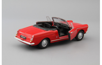 PEUGEOT 404 Cabriolet, red