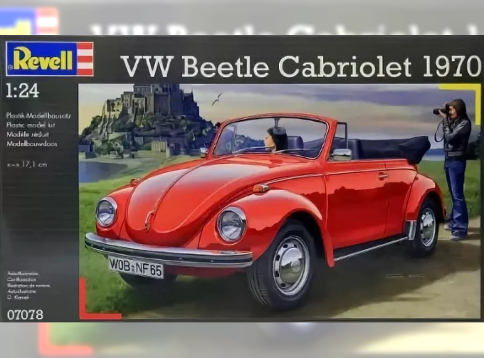 Сборная модель Легковой автомобиль VOLKSWAGEN Käfer 1500 (Cabriolet)