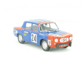 RENAULT 8 Gordini Coupé N 24 de 1969, серия Alpine and Renault Sportives 68, красно-синий