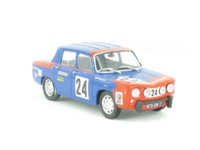 RENAULT 8 Gordini Coupé N 24 de 1969, серия Alpine and Renault Sportives 68, красно-синий