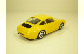 PORSCHE 911 Carrera, Street Fire 1:43, желтый