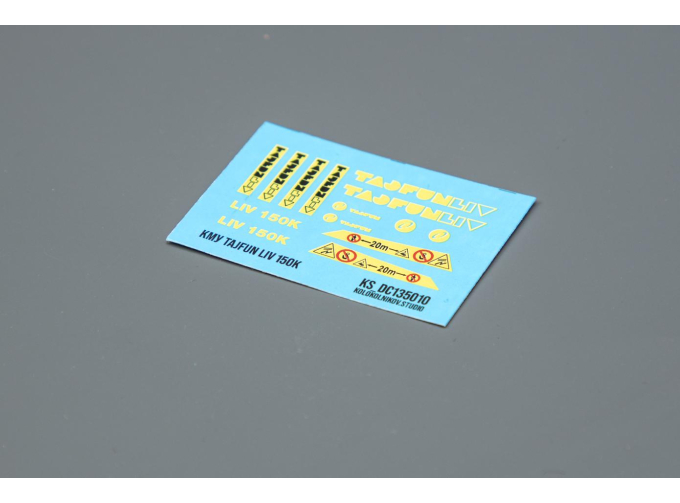 Декаль КМУ Tajfun Liv 150k