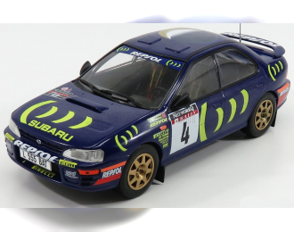 SUBARU Impreza 555 Colin McRae №4, синий с желтым