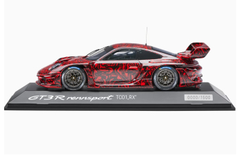 PORSCHE 911 992 Gt3 R №0 Rennsport Tco1 Rx Coupe (2023), Red