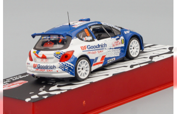 PEUGEOT 207 S2000 #9 S.Ogier - J.Ingrassia (2009), white / blue