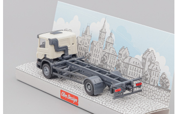 SCANIA P 4х2 контейнеровоз 20", серый