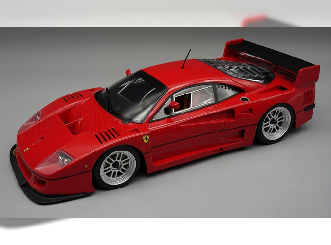 FERRARI F40 Lm Press Version (1996) - Bbs Silver Wheels, Red