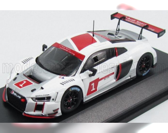 AUDI R8 Lms Team Audi Sport №1 Press 24h Le Mans (2015), White Red Grey