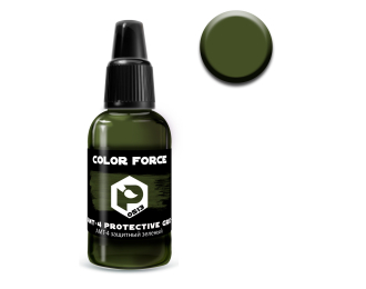 Краска акриловая AERO АМТ-4 защитный зеленый (AMT-4 protective green), 18мл