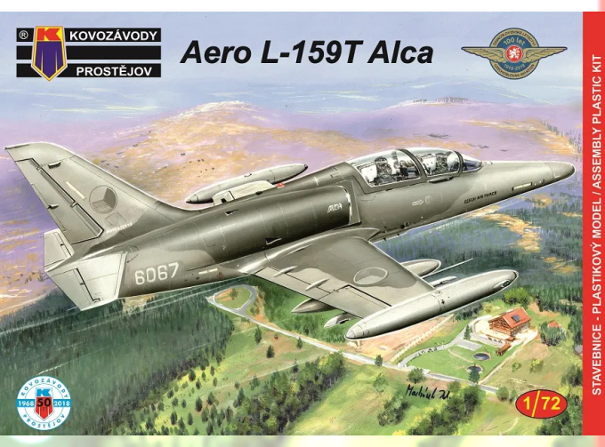 Сборная модель Самолет L-159T Alca