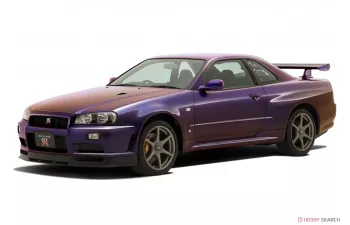 Сборная модель Nissan Skyline GT-R R34, Midnight Purple III