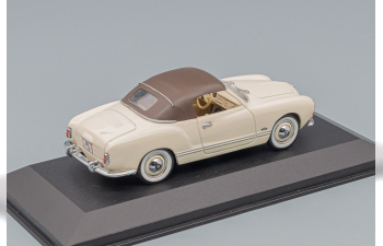 VOLKSWAGEN Karmann Ghia Cabriolet SoftTop (1957), cream