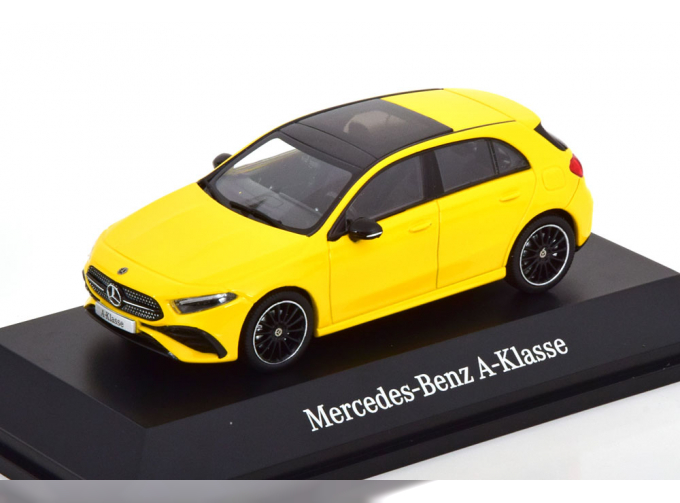 MERCEDES-BENZ A-Klasse (W177) AMG Line (2018), Yellow Metallic