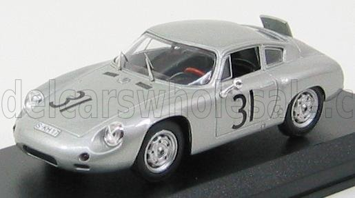PORSCHE 1600gs Abarth N 31 Nurburgring 1960 Greger - Linge, Silver