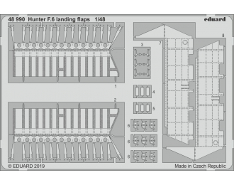 Hunter F.6 закрылки