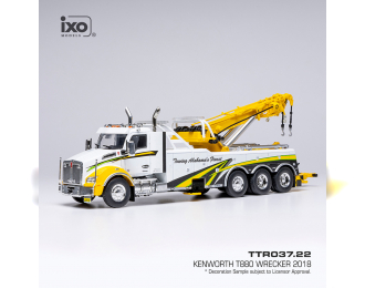 KENWORTH T880 эвакуатор (2018), White/Yellow