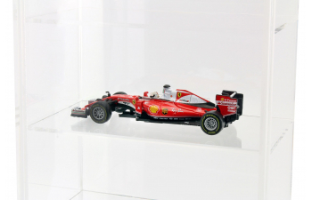 VETRINA DISPLAY BOX Espositore - For 10 Cars 1/43 Lungh.lenght Cm 17.0 X Largh.width Cm 9.5 X Alt.height Cm 74.0 (altezza Utile Tra I Ripiani Cm 7.0 Inner Height Among Shelves), Plastic Display