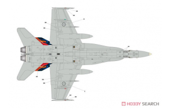 Сборная модель RAAF F/A-18A Worimi Hornet