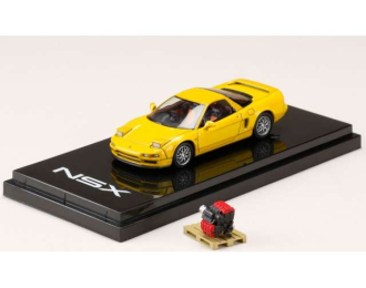 Honda NSX (NA2) Type S ZERO With Engine Display Model, indy yellow pearl 1997