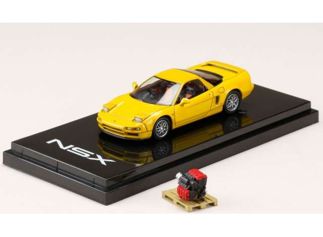 Honda NSX (NA2) Type S ZERO With Engine Display Model, indy yellow pearl 1997