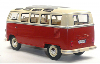 VOLKSWAGEN Bulli T1 (1962), rot/beige