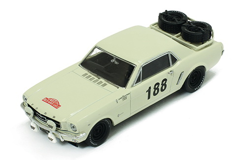 FORD Mustang No.188 Vetch / Feuz Rally Monte Carlo (1965), white