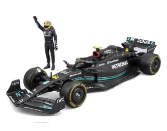 MERCEDES-BENZ GP F1 W14 Team Mercedes-amg Petronas Formula One №44 Season (2023) Lewis Hamilton, Matt Black