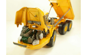 VOLVO A40D карьерный сочлененный самосвал, Строительная техника 1:50, желтый