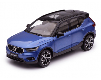 VOLVO XC40 (2018), bursting blue (синий металлик)