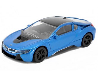 BMW i8 2015, blue