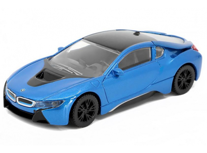 BMW i8 2015, blue