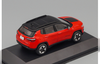 JEEP Compass 2018, red / black