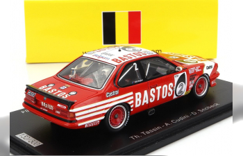 BMW 6-series 635 Csi Team Bastos Juma Racing №2 24h Spa (1984) Th.Tassin - A.Cudini - D.Snobeck, Red White