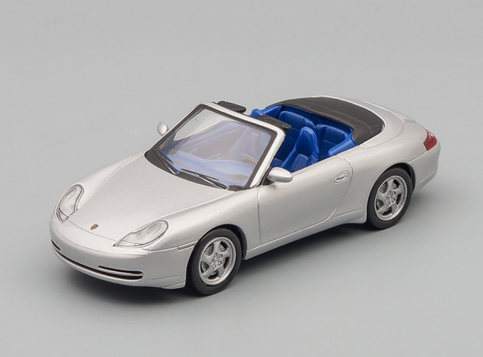 PORSCHE 911 Carrera Cabrio (2001), silver metallic