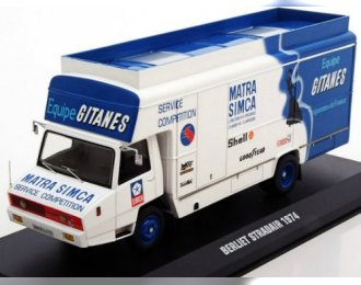 BERLIET Stradair Race Transporter "Gitanes Matra Simca" 1974