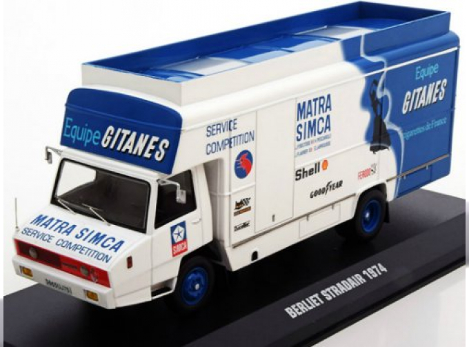 BERLIET Stradair Race Transporter "Gitanes Matra Simca" 1974