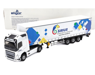 VOLVO Fh 500 Truck Telonato Sirius Transports (2020), White