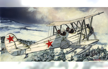 Сборная модель Polikarpov Po-2 Ski