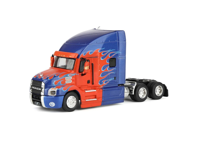 Mack Anthem Truck Cab 2019 Red/Blue Flames