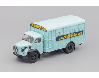 BERLIET Glr 8m2 Truck Cassonato Grace-dieu-avanne Aliments 2-assi (1960), mint
