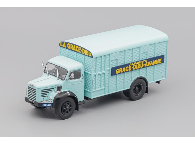 BERLIET Glr 8m2 Truck Cassonato Grace-dieu-avanne Aliments 2-assi (1960), mint