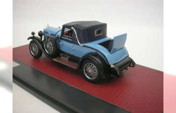 Mercedes-Benz 630K Sport Cabriolet by Hibbard & Darrin #38182 - 1927 closed (light blue/blue)